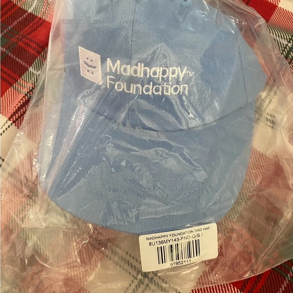 NWT Madhappy Foundation Blue Dad Hat